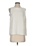N Touch 100% Polyester Ivory Sleeveless Blouse Size S - photo 1