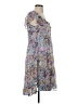 Hailey & Co. 100% Polyester Paisley Blue Cocktail Dress Size S - photo 4
