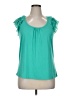 French Laundry Teal Short Sleeve Top Size XL (petite) - photo 1