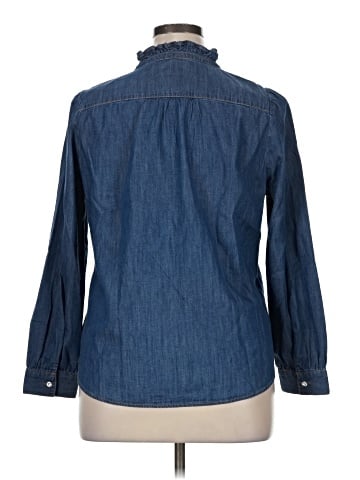 Talbots Long Sleeve Blouse (view 2)