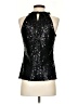 Unbranded 100% Polyester Black Sleeveless Blouse Size XS - photo 2
