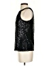 Unbranded 100% Polyester Black Sleeveless Blouse Size XS - photo 5