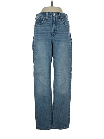 Madewell The High-Rise Slim Boyjean in Neal Wash: TENCEL&trade; Denim Edition (view 1)
