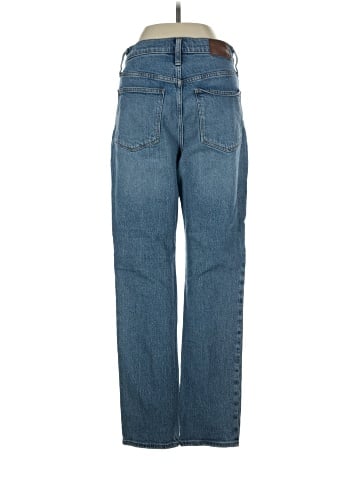 Madewell The High-Rise Slim Boyjean in Neal Wash: TENCEL&trade; Denim Edition (view 2)