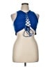 Motel Blue Sleeveless Blouse Size XL - photo 1
