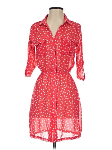 Maurices 3/4 Sleeve Button-Down Shirt (view 1)
