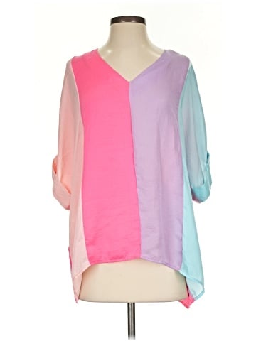 Umgee 3/4 Sleeve Blouse (view 1)
