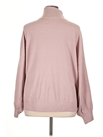 Peace Love World Turtleneck Sweater (view 2)