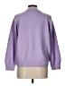 Vince Camuto Color Block Purple Pullover Sweater Size L - photo 2