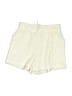 Rae Mode Solid Ivory Athletic Shorts Size S - photo 1