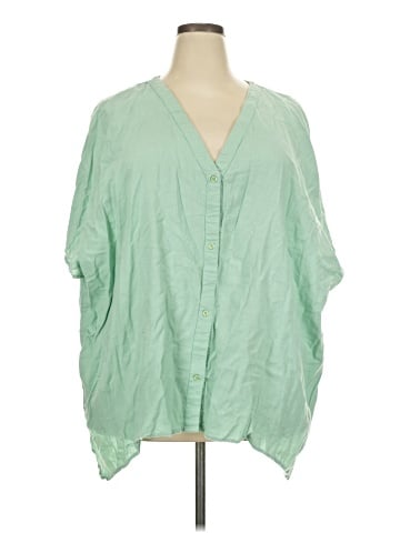 Ellos Short Sleeve Blouse (view 1)