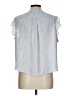 a.n.a. A New Approach 100% Polyester Blue Sleeveless Blouse Size L (petite) - photo 2
