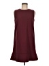 RED Valentino Solid Burgundy Casual Dress Size EU (IT) 44 / US 8 - photo 1