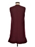 RED Valentino Solid Burgundy Casual Dress Size EU (IT) 44 / US 8 - photo 2