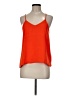 H&M Conscious 100% Polyester Orange Sleeveless Top Size 8 - photo 1
