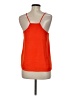 H&M Conscious 100% Polyester Orange Sleeveless Top Size 8 - photo 2