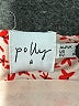 Polly Print Red Casual Skirt Size 4 - photo 4