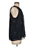 CAbi 100% Polyester Black Sleeveless Blouse Size M - photo 4