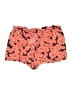 Isabel Print Orange Shorts Size S - photo 1