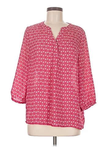 Willi Smith 3/4 Sleeve Blouse (view 1)