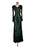 Xscape Green Cocktail Dress Size 4 - photo 1