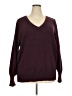 Lane Bryant Burgundy Pullover Sweater Size 26 - 28 Plus - photo 1