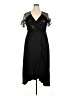 Unbranded 100% Polyester Black Cocktail Dress Size 2X - photo 1