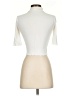 Zara Ivory Short Sleeve Top Size S - photo 2