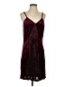 MONORENO Burgundy Cocktail Dress Size S - photo 1