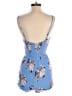 Lily Rose 100% Rayon Paisley Blue Romper Size S - photo 2