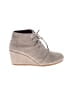 TOMS Gray Tan Ankle Boots Size 7 1/2 - photo 1