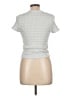 American Eagle Outfitters Silver Short Sleeve Top Size L - photo 2