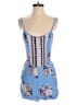 Lily Rose 100% Rayon Paisley Blue Romper Size S - photo 1