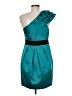Phoebe Couture 100% Polyester Teal Cocktail Dress Size 8 - photo 2