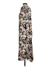Worthington 100% Polyester Print Ivory Casual Dress Size XS - photo 5