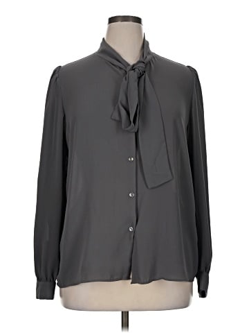 Premise Studio Long Sleeve Blouse (view 1)
