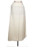 aaizél 100% Polyester Solid Ivory Formal Skirt Size 12 - photo 1