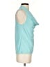 Ann Taylor 100% Polyester Teal Sleeveless Blouse Size S - photo 4