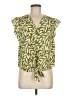 Tamara H. 100% Polyester Green Sleeveless Blouse Size M - photo 1