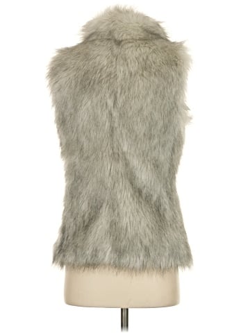 White House Black Market Faux Fur Vest (view 2)