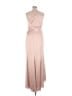Amsale 100% Polyester Tan Cocktail Dress Size 26 - photo 2