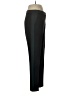 Barneys New York Solid Black Wool Pants Size 8 - photo 4
