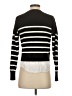 Evereve Stripes Black Pullover Sweater Size XS - photo 2