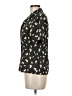 Kathie Lee 100% Polyester Floral Black Short Sleeve Blouse Size 6 - photo 5