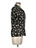Kathie Lee 100% Polyester Floral Black Short Sleeve Blouse Size 6 - photo 4