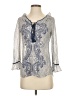 Robert Graham 100% Silk Blue Blouse Size S (estimated) - photo 1