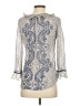 Robert Graham 100% Silk Blue Blouse Size S (estimated) - photo 2