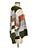 Wishlist Color Block Green Pullover Sweater Size S - photo 4
