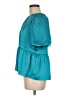 Lilly Pulitzer 100% Polyester Teal Short Sleeve Blouse Size 6 - photo 5