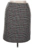 Gianni Houndstooth Gray Formal Skirt Size 16 - photo 1